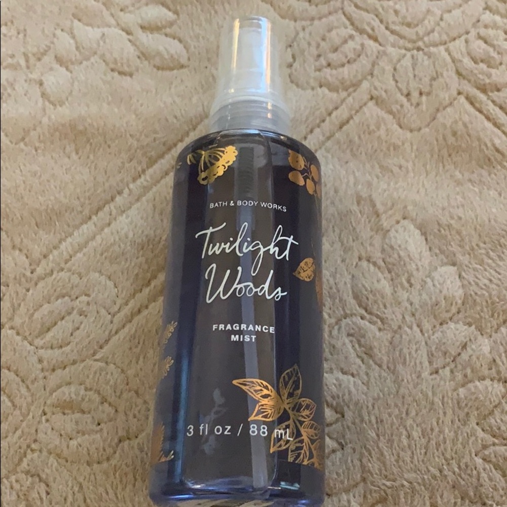 Bath and body works twilight woods spray